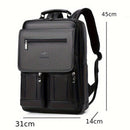 Mochila de Couro Masculina para Notebook - Ventus