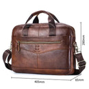 Mochila Masculina de Couro Legítimo - Cargo