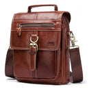 Mochila Masculina de Couro Legítimo - StoneBag