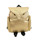 Mochila de Couro com Alça Ajustável - Coruja