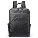 Mochila Masculina de Couro Genuíno Trek