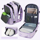 Mochila de Viagem com Porta USB - Floratta