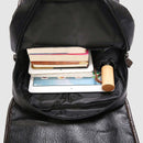 Mochila de Couro Grande Capacidade Divello