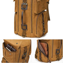 Mochila de Viagem Masculina Retro - Impermeável