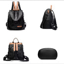 Bolsa Mochila Feminina Couro Legítimo