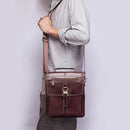 Mochila Masculina de Couro Legítimo - StoneBag