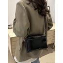 Bolsa de Couro Feminina Transversal Karina