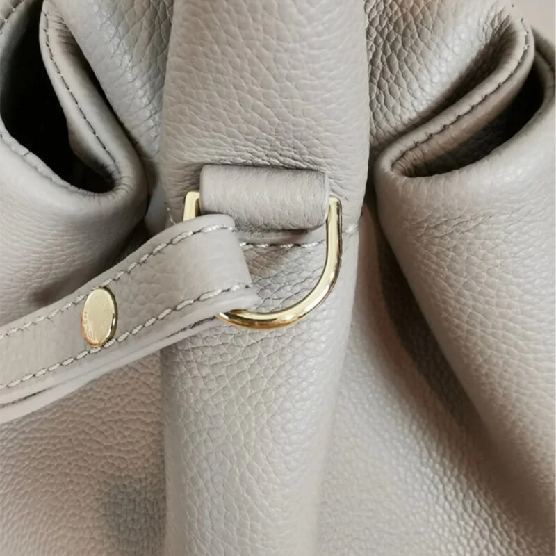 Bolsa de Luxo em Couro Estruturada Victoire