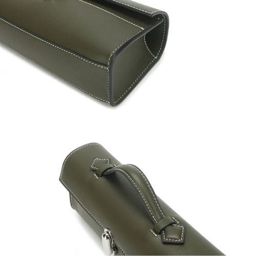 Bolsa de Couro Retangular Clarisse