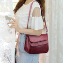 Bolsa Transversal Feminina Couro