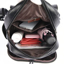 Mochila Feminina de Couro Dina