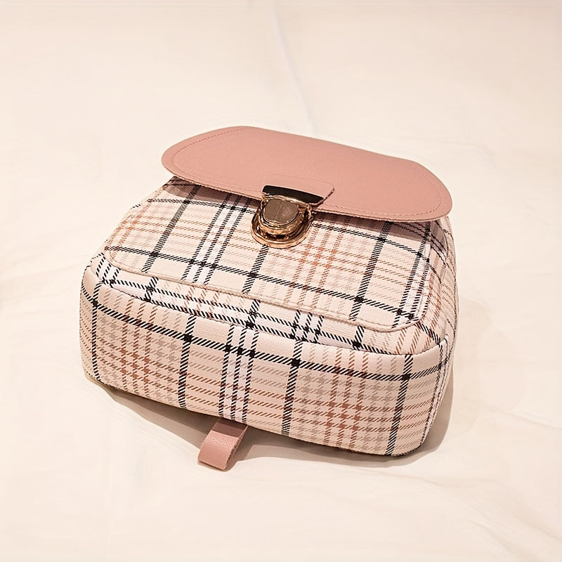 Mochila Feminina de Couro Orquídea