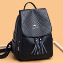 Mochila Feminina de Couro Dina