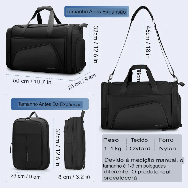 Bolsa de Viagem Pro Mark Grande Capacidade