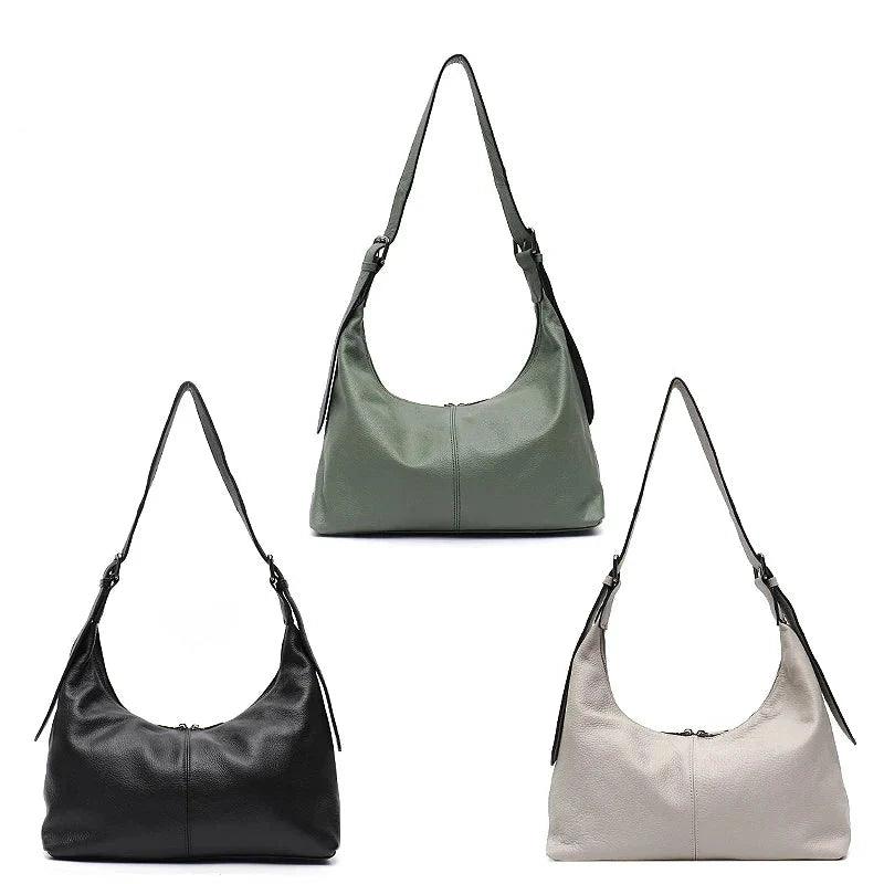 Bolsa Feminina de Couro Genuíno Florence