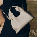 Bolsa de Luxo em Couro Estruturada Victoire