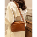 Bolsa de Couro Feminina Transversal Karina