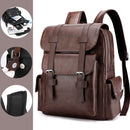 Mochila Masculina de Couro - Rustic