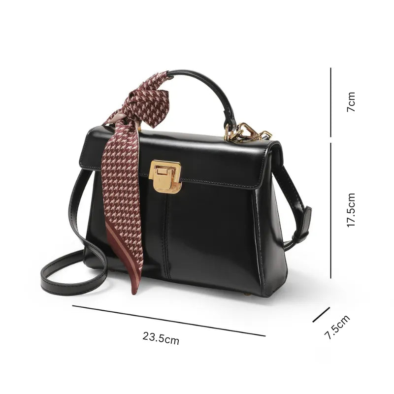 Bolsa Tiracolo Feminina Couro Modelo Heloise