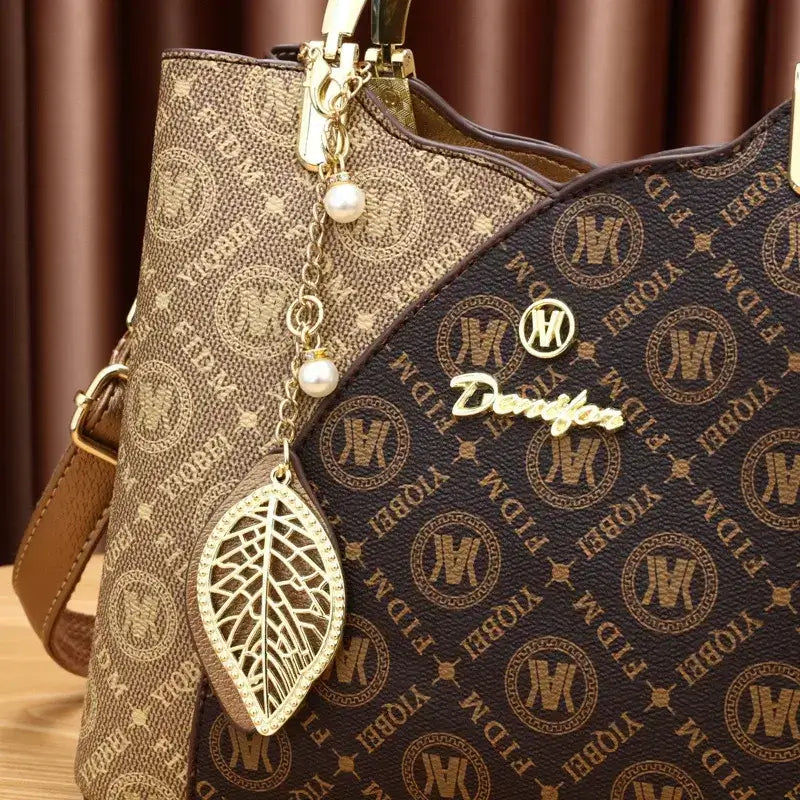 Bolsa de Couro Genuíno Léa