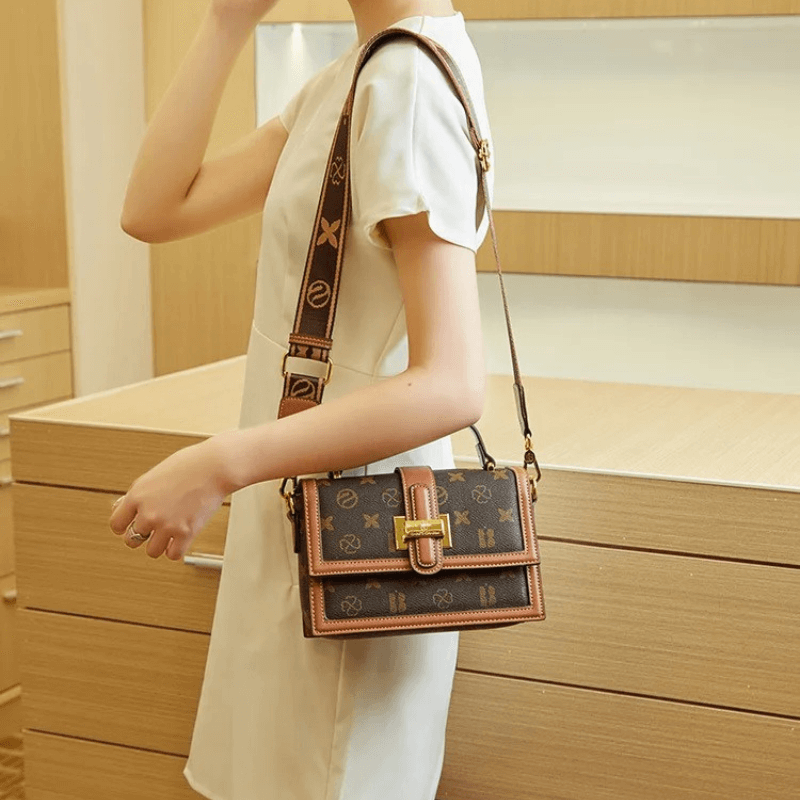 Bolsa de Luxo em Couro Genuíno Juliette