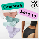 Calcinha Comfort Milena AntiBacteriana 100% Algodão [Compre 5 Leve 10]