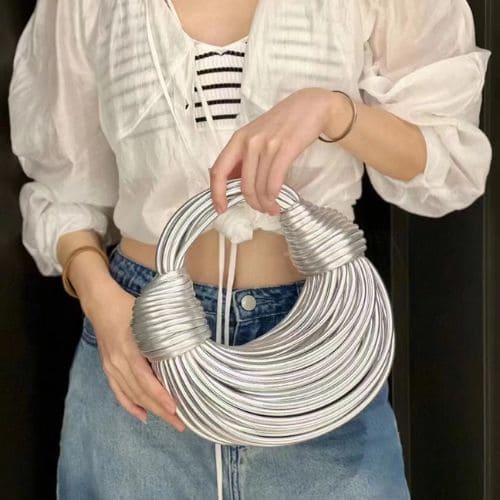 Bolsa Hobo de Luxo Amarante