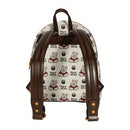 Mochila Feminina de Couro Ursinho Pooh