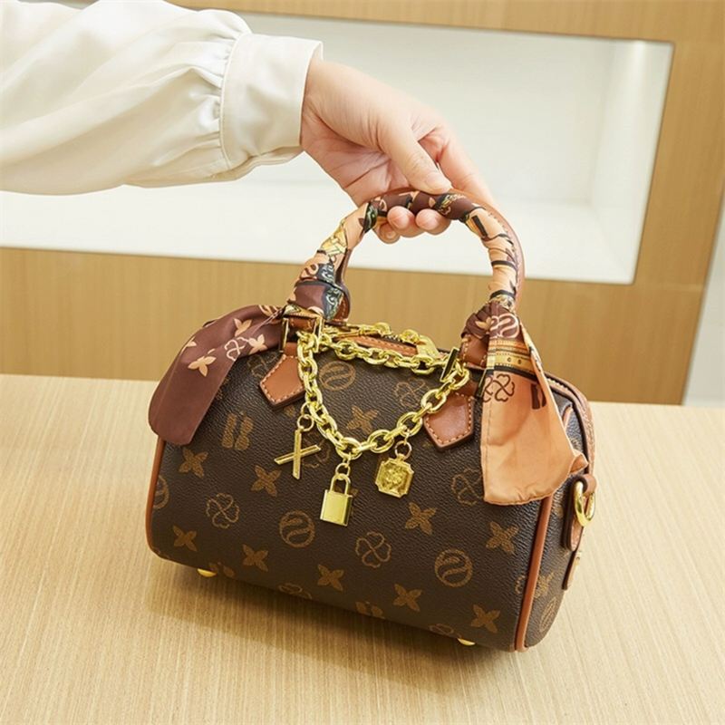 Bolsa de Luxo em Couro Genuíno Charlotte