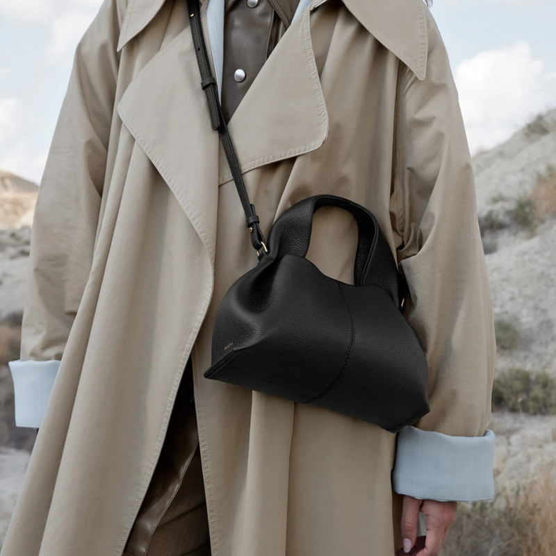 Bolsa de Luxo em Couro Estruturada Victoire