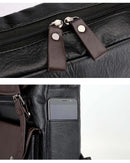 Mochila de Couro Grande Capacidade Divello
