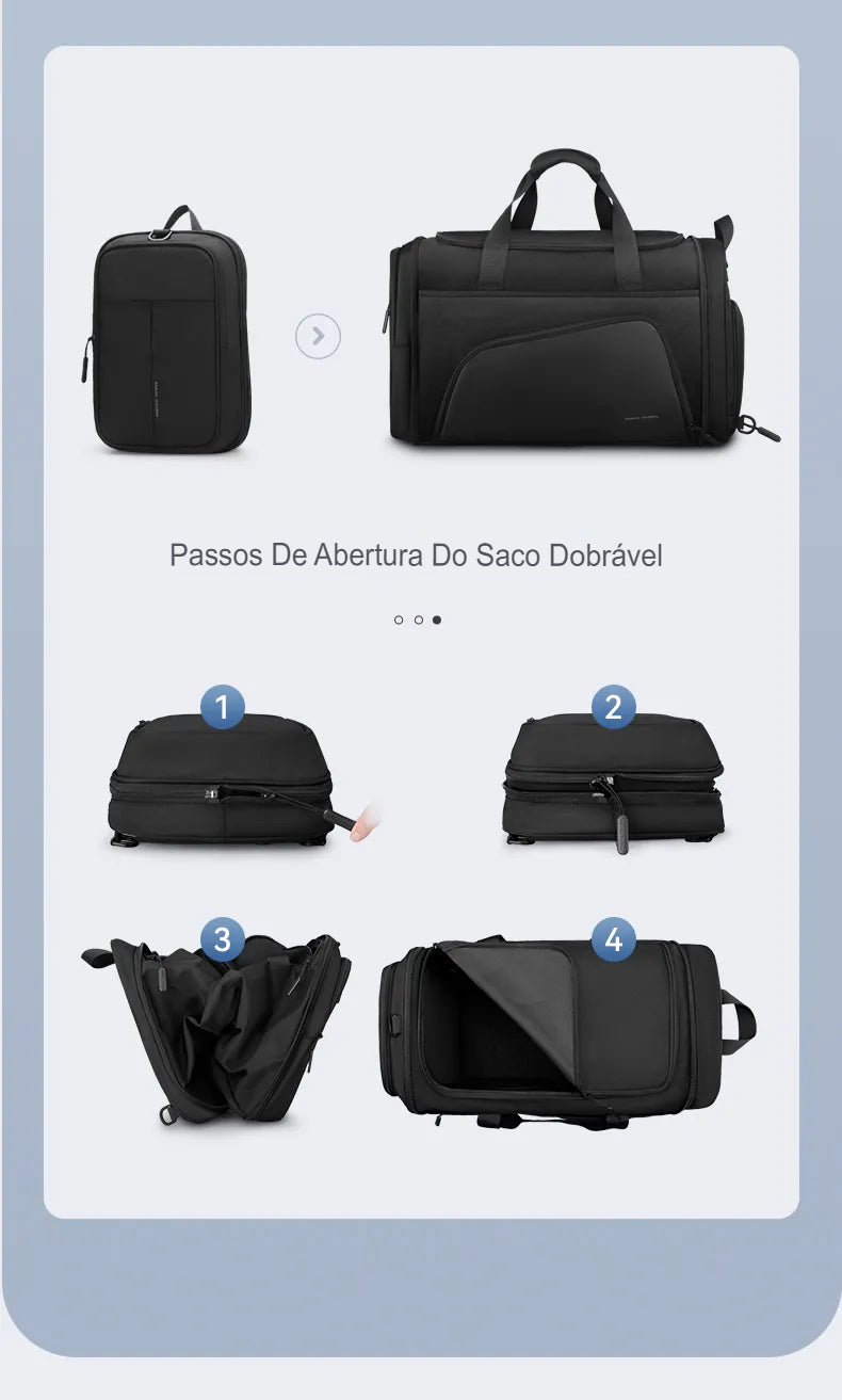 Bolsa de Viagem Pro Mark Grande Capacidade