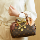 Bolsa de Luxo em Couro Genuíno Charlotte