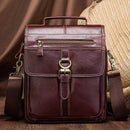 Mochila Masculina de Couro Legítimo - StoneBag