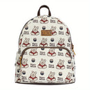 Mochila Feminina de Couro Ursinho Pooh