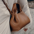 Bolsa de Luxo em Couro Estruturada Victoire