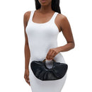 Bolsa de Couro Plissado Lorraine