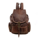 Mochila Feminina De Couro Life