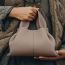 Bolsa de Luxo em Couro Estruturada Victoire