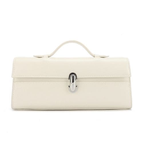 Bolsa de Couro Retangular Clarisse