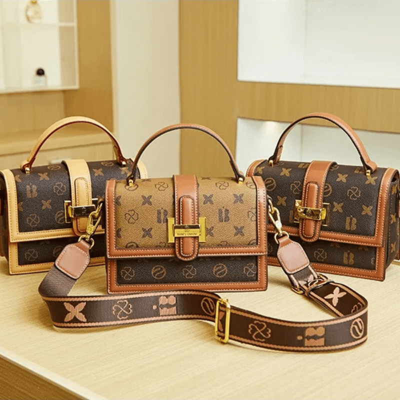 Bolsa de Luxo em Couro Genuíno Juliette