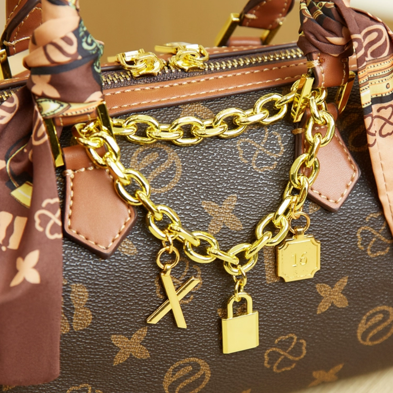 Bolsa de Luxo em Couro Genuíno Charlotte