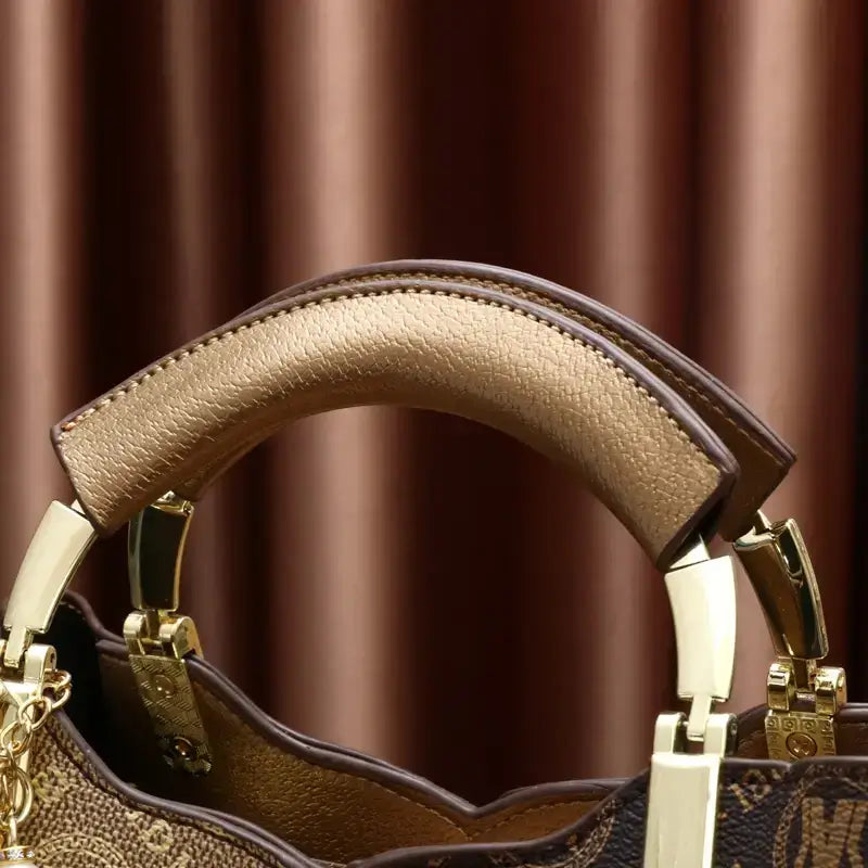 Bolsa de Couro Genuíno Léa