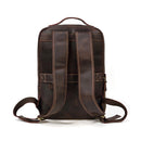 Mochila de Couro Impermeável Múltiplas Funções