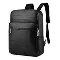 Mochila Masculina de Couro Genuíno Trek